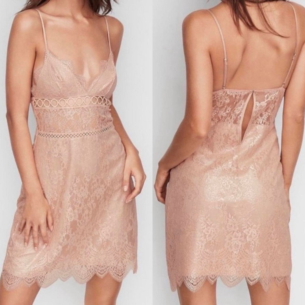 Victoria Secret's Dream Angels Lace Slip Dress